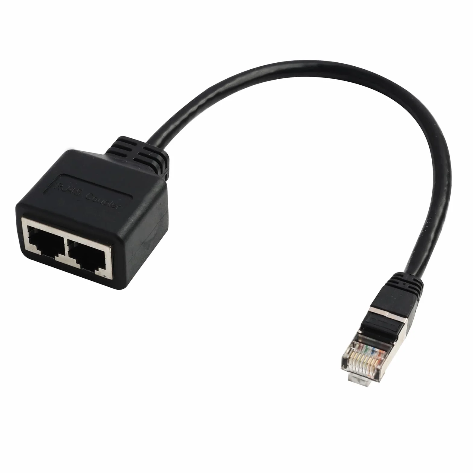 Coupleur RJ45 Répartiteur Ethernet LAN 1 vers 2 Adaptateur Cat5 Cat5e Cat6 Cat7