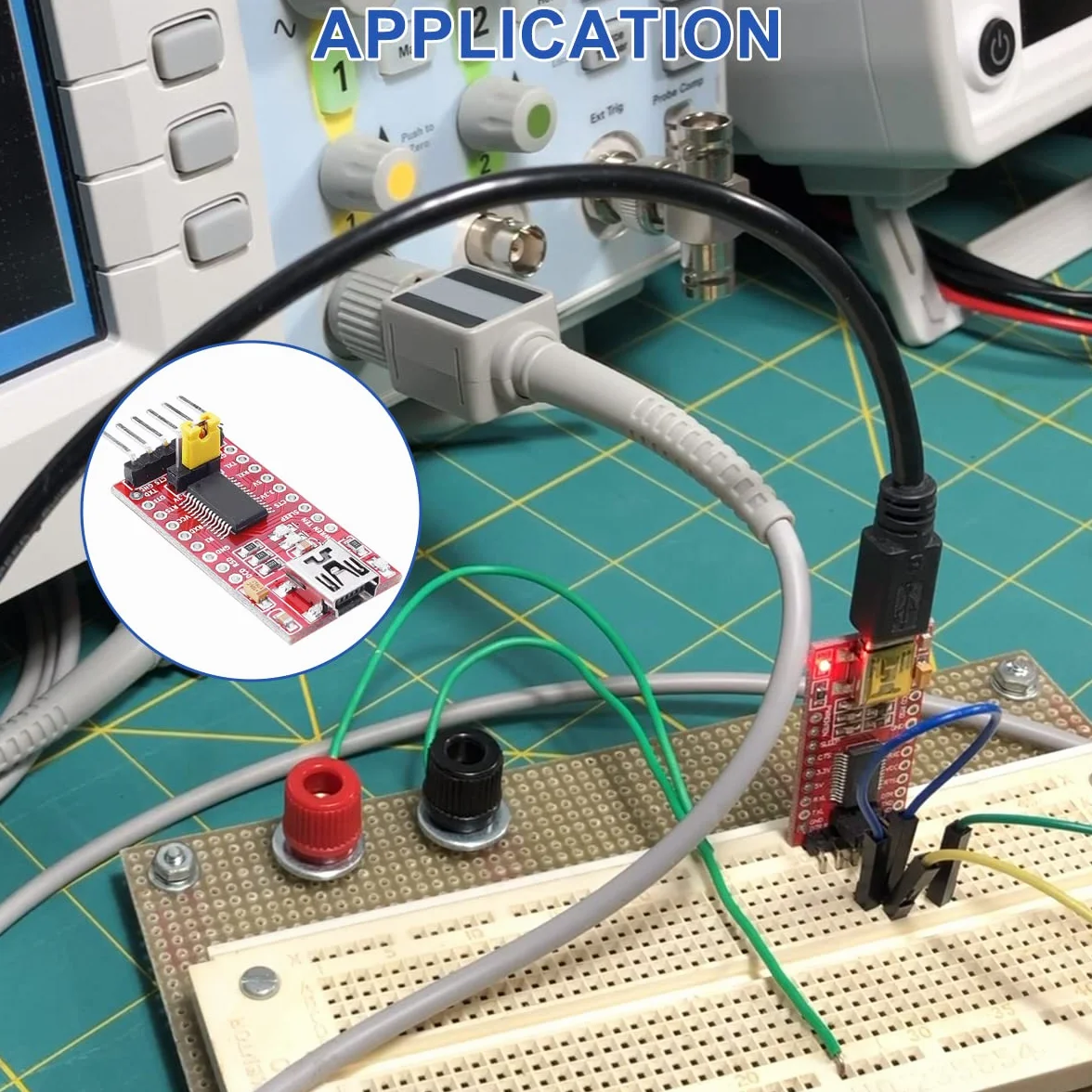 FT232RL Adaptateur Série USB vers TTL Module Convertisseur Mini Interface USB 3.3V 5.5V pour Arduino Raspberry Pi