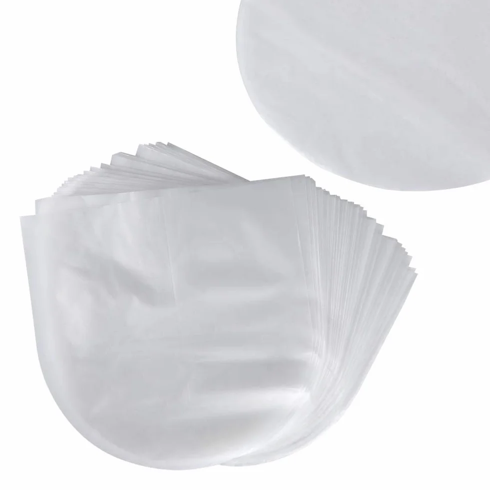Hakeeta Sac de Protection de Disque Vinyle 50 pièces Anti-Cendres Résistance aux Rayures 12 Pouces LP/LD