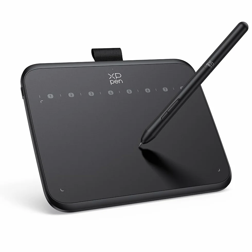 XPPen Deco 640 Tablette Graphique sans Écran, Stylet X3 Pro 16K Niveaux de Pression, Compatible Windows/Mac/Android