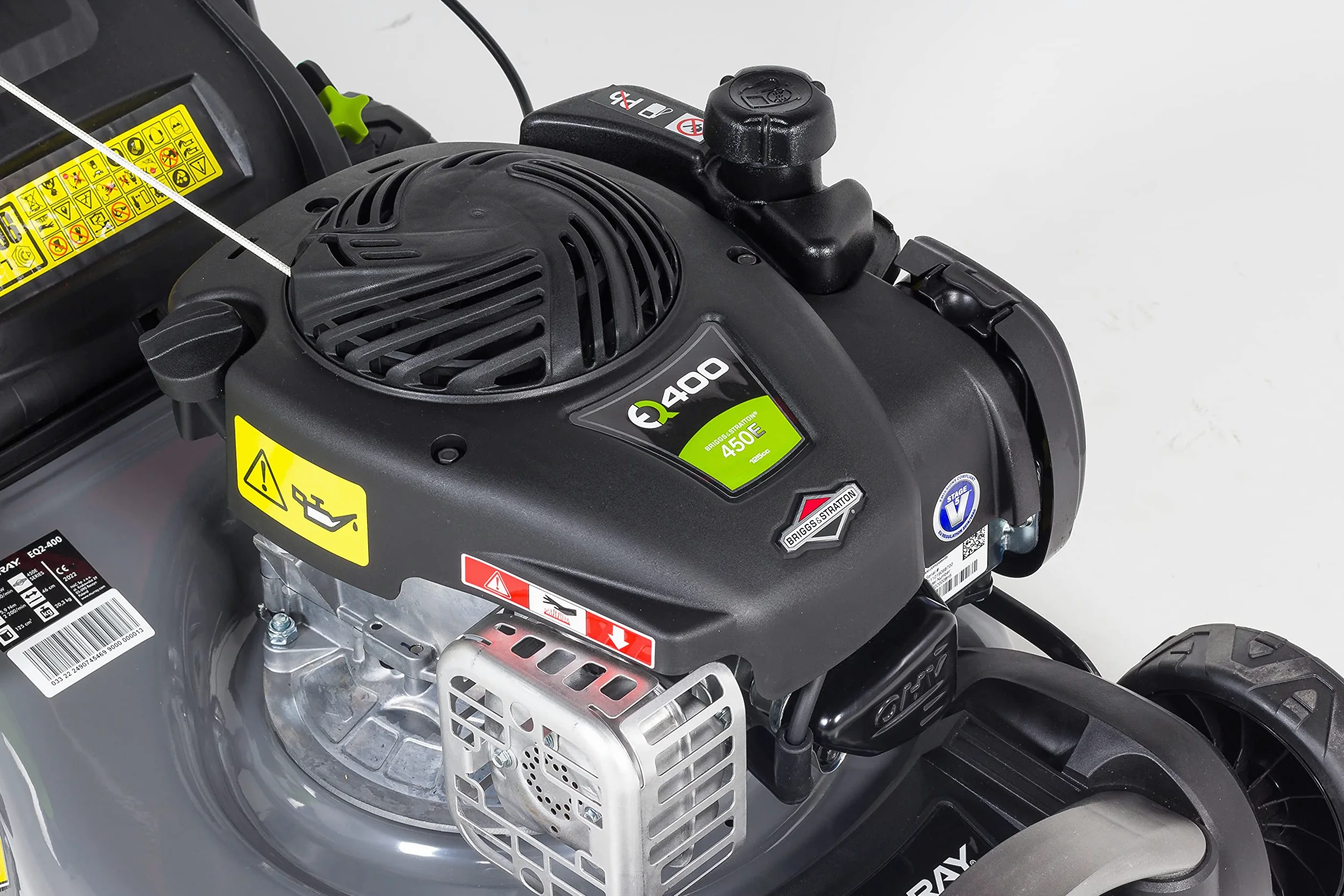 Murray Tondeuse Gazon Thermique "EQ2-300" - Tondeuse à Gazon Essence Poussée 2 en 1, 42cm - Bac à Gazon 45L pour Petites et Moyennes Pelouses - Tondeuse Thermique avec Moteur Briggs & Stratton
