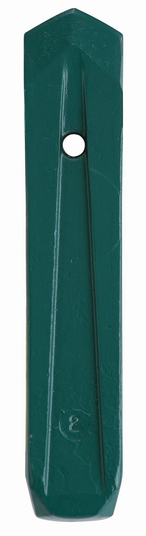 Leborgne Coin éclateur Rouge, Forme hélicoïdale, Acier forgé trempé, pour Bois Dur et noueux, 2,1 kg & Coin à Bois, Bout Pointu, Acier forgé trempé, pour Bois Dur et noueux, 1,5 kg