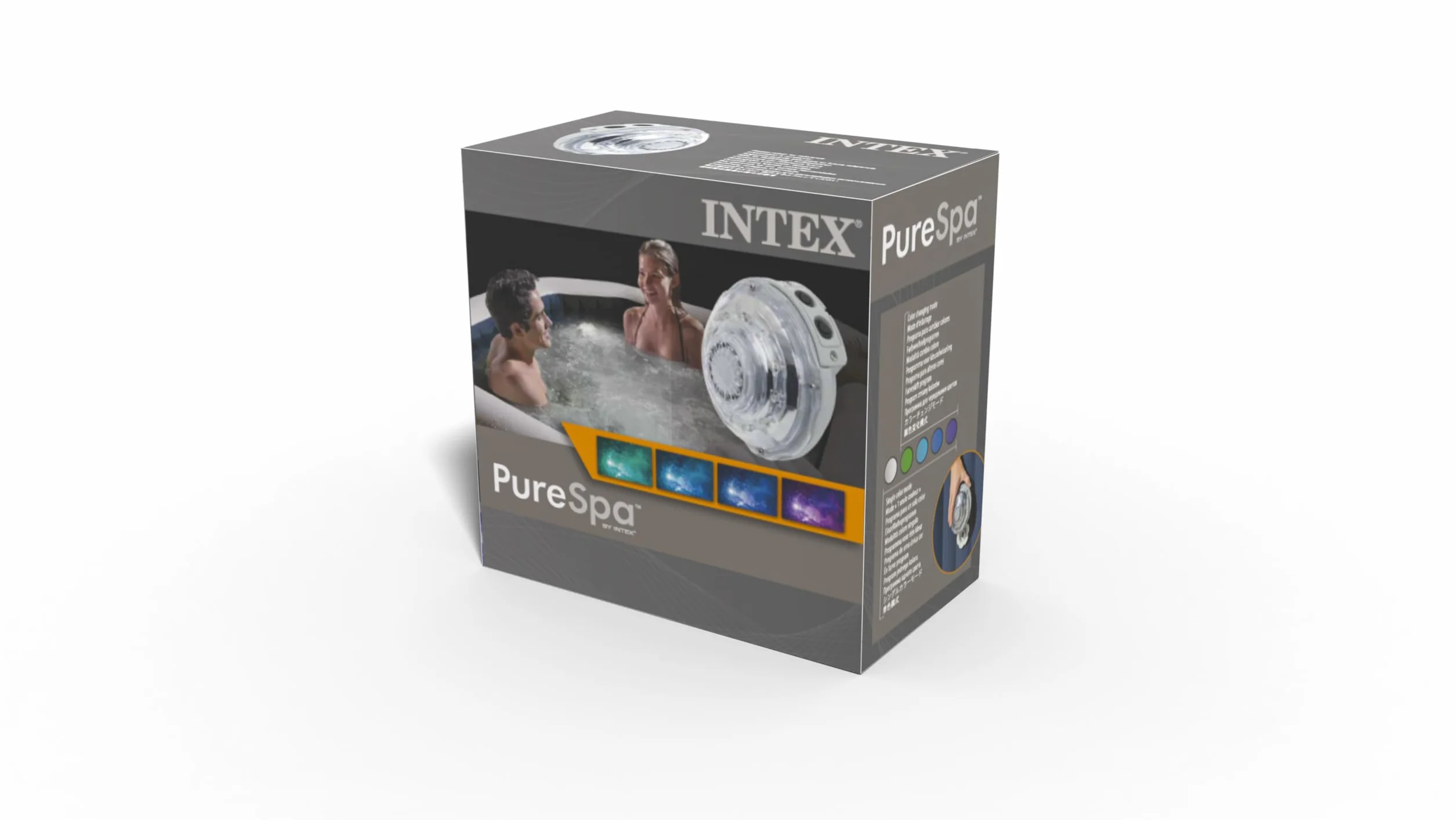 Intex lumière d'ambiance multicolore LED pour pure spa à jets