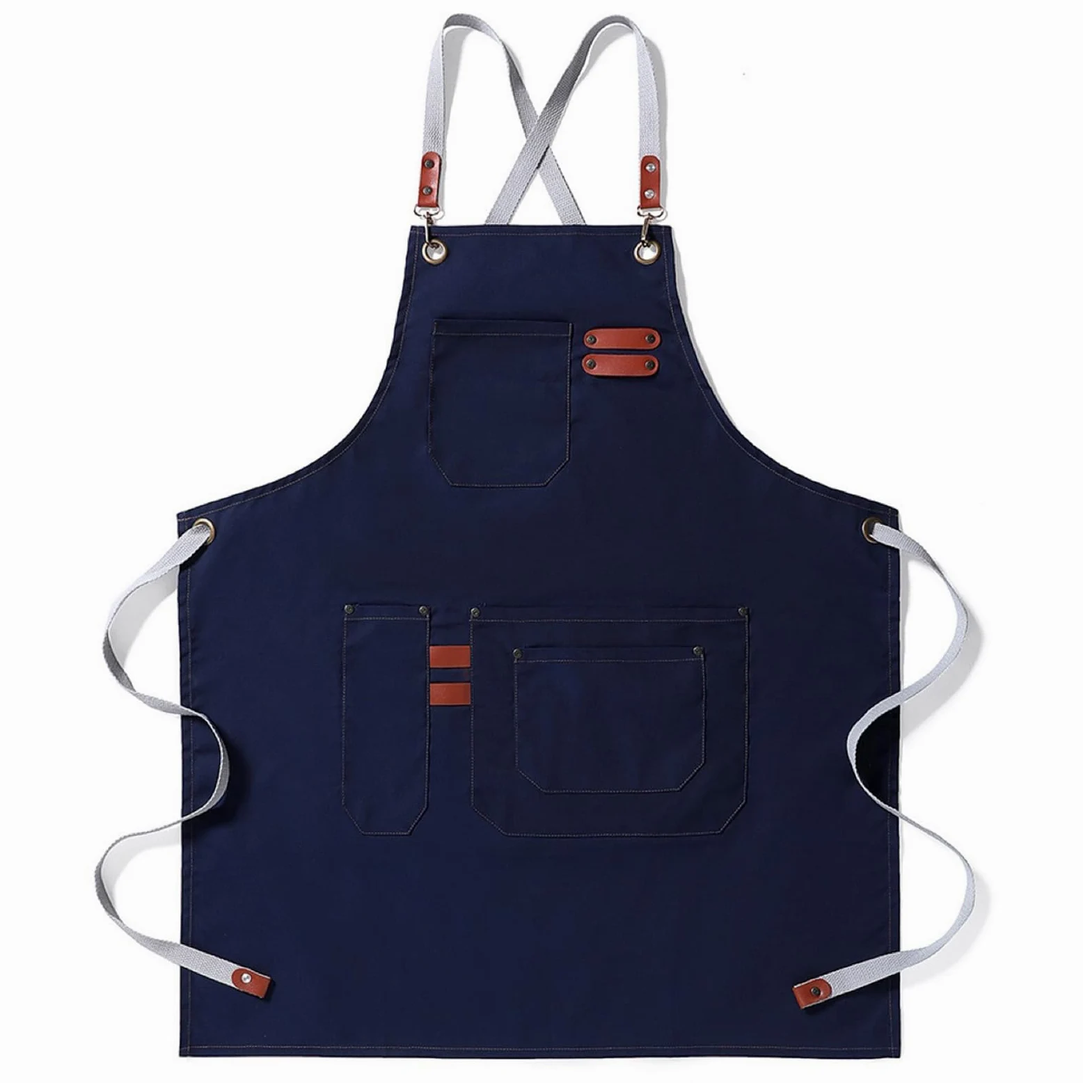 Tabliers, Tablier de travail robuste avec poches à outils, tablier menuisier for atelier chef et jardin potager