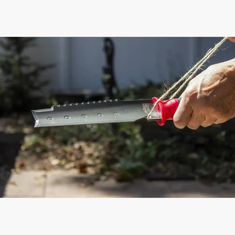Venteo - Désherbeur ergonomique + Couteau de sol à main - outils de qualité supérieure - Creuser/désherber