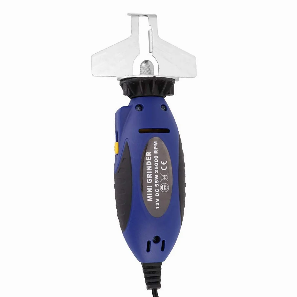Mini Affûteur de Tronçonneuse | Rectifieuse à Chaîne électrique 12V Kit D'affûtage de Champ de Tronçonneuse Meuleuse de Limes de scie à Chaîne pour Affûter Limer les Tronçonneuses et les Lames