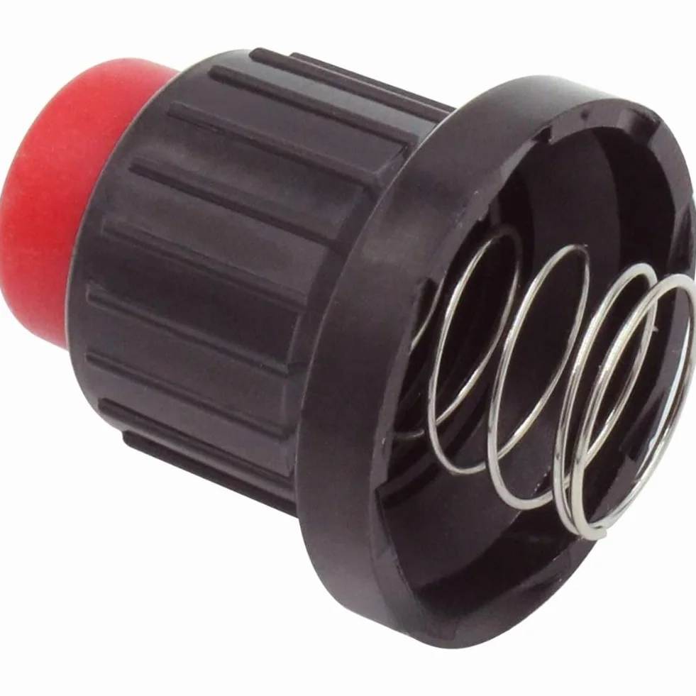 Capuchons d'interrupteur d'allumage à impulsion remplaçables avec ressort pour chauffage de terrasse extérieur - Lot de 2