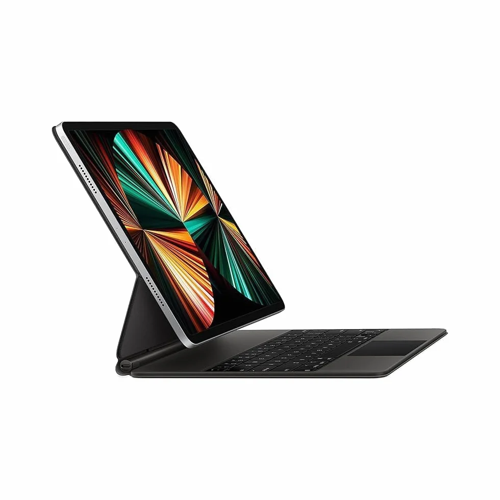Apple Magic Keyboard iPad Pro 12,9 pouces 3-6 Génération AZERTY Français Noir Reconditionné