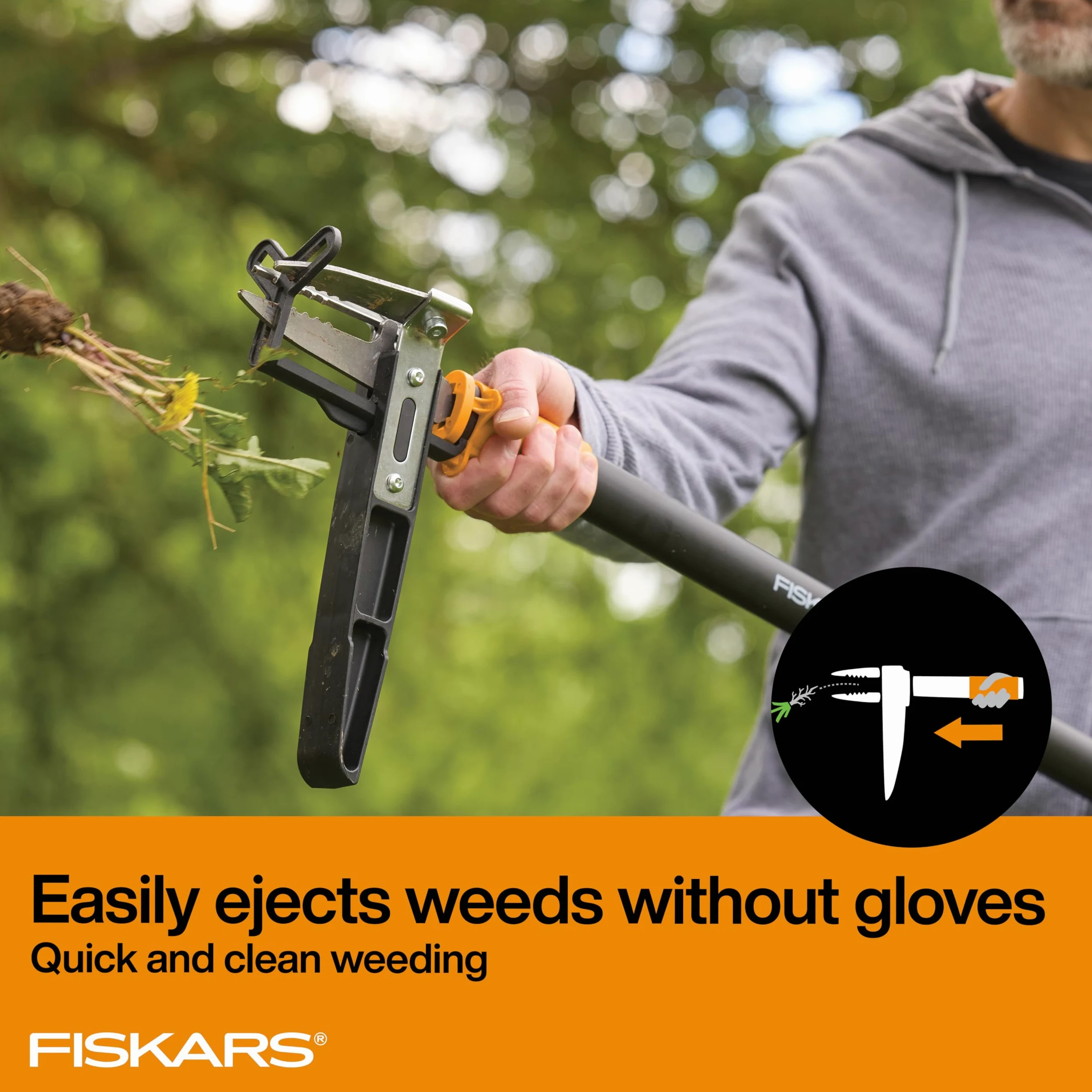 Fiskars 3 Claw Garden Weeder