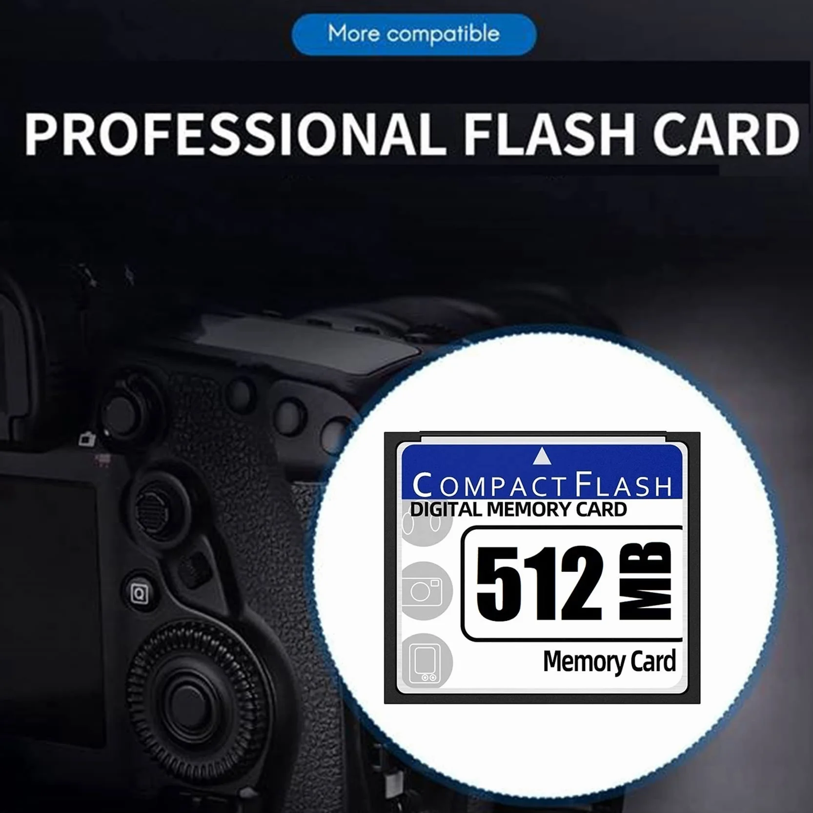 Carte Mémoire Compact Flash 64 Mo Appareil Photo