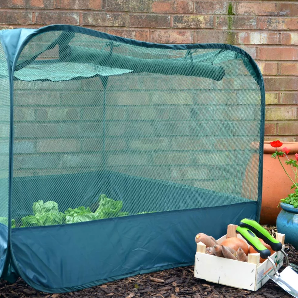 GardenSkill Mini Serre Jardin Filet Anti-Oiseaux 100x75cm | Pop Up Housse de Protection pour Plantes, Semis, Cultures | Couverture Potager, Pot de Fleur | Protège des Insectes, Pluie, Surchauffe