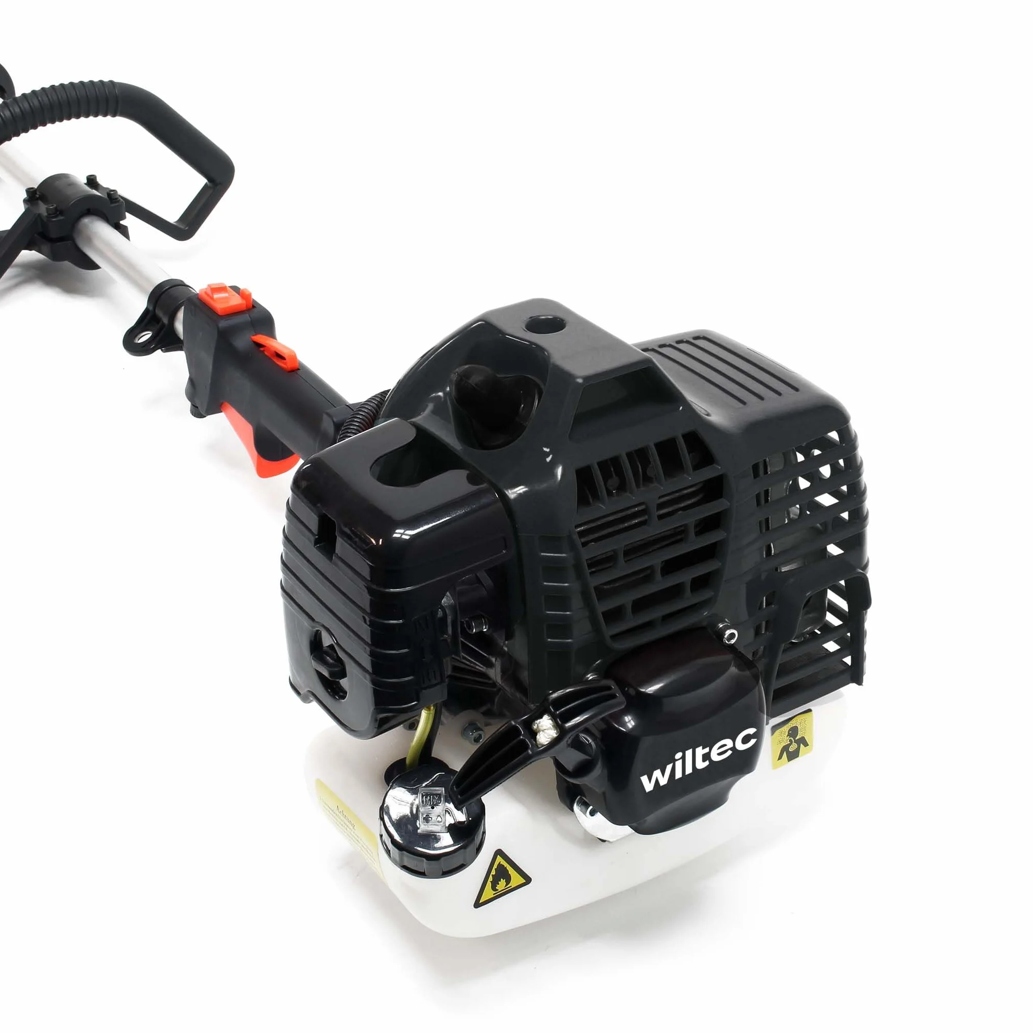 Wiltec Outil Multifonction 5 en 1 300 x 300 x 280 mm Essence 1,2 l 1,3 KW Coupe-Gazon Débroussailleuse Jardinage