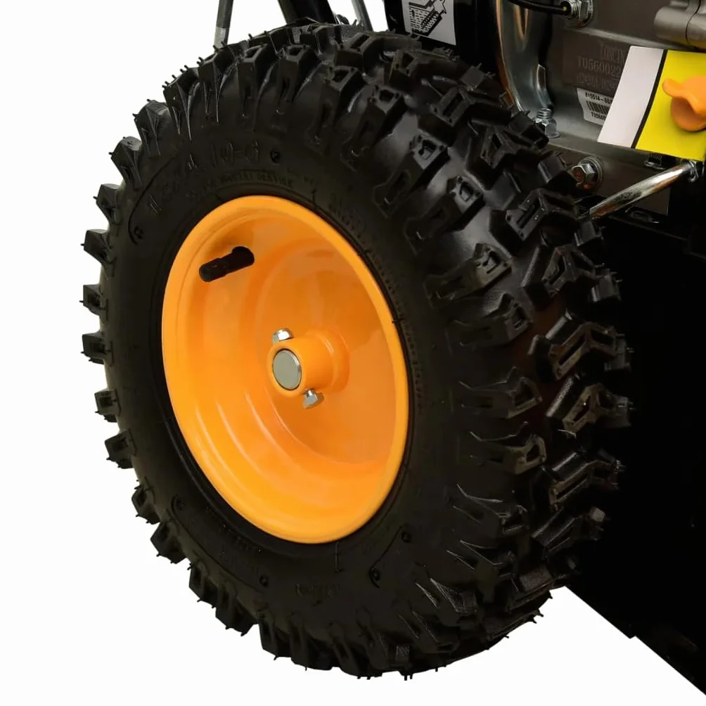 VidaXL Souffleuse à neige 6,5 ch Jaune noir
