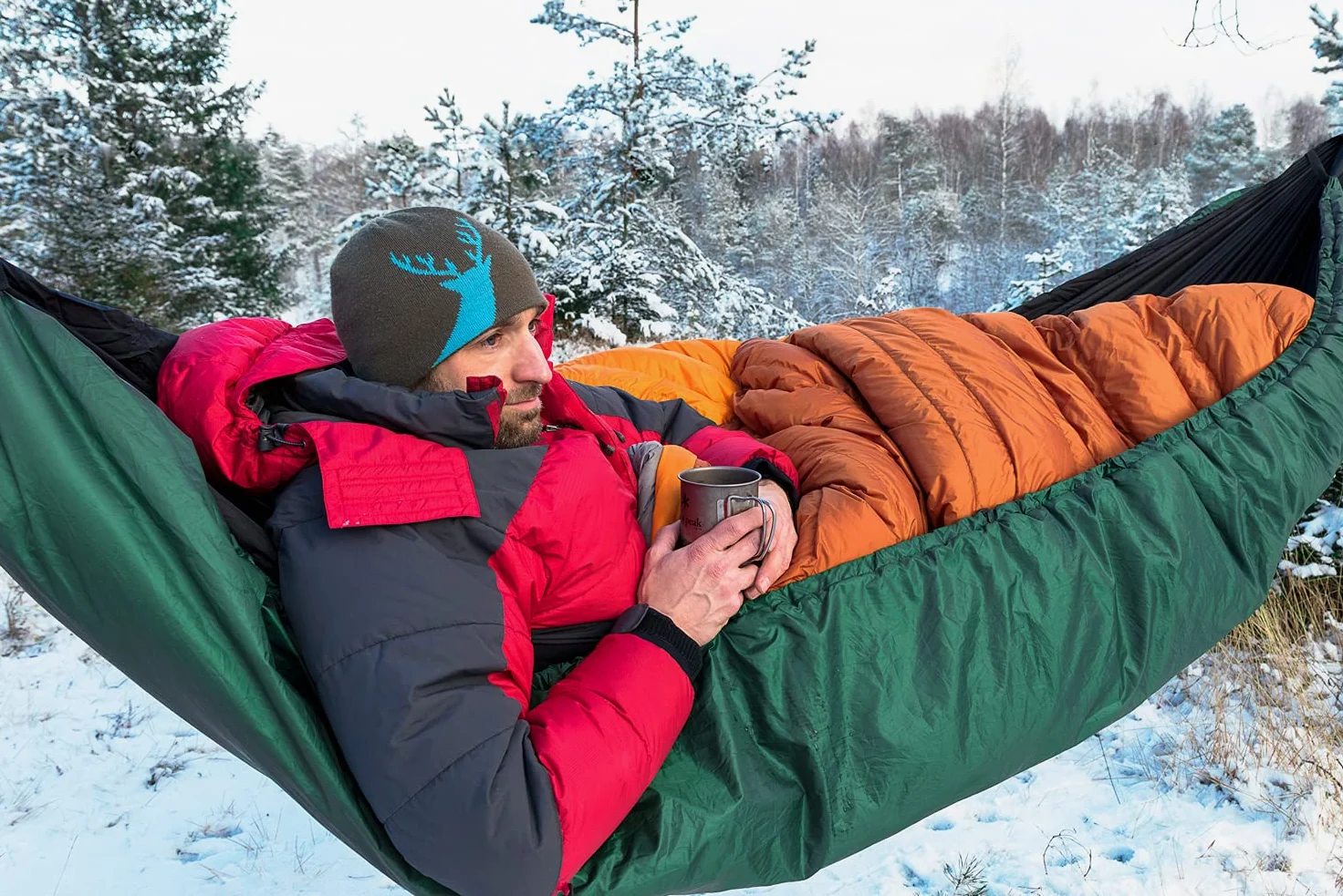 AMAZONAS Protection thermique pour hamac - Complément idéal par temps froid.