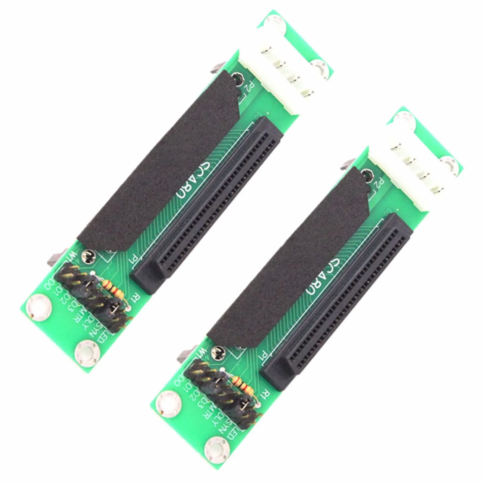 2 adaptateurs SCSI 80 broches vers 68 broches femelles Ultra SCSI II/III LVD-SE