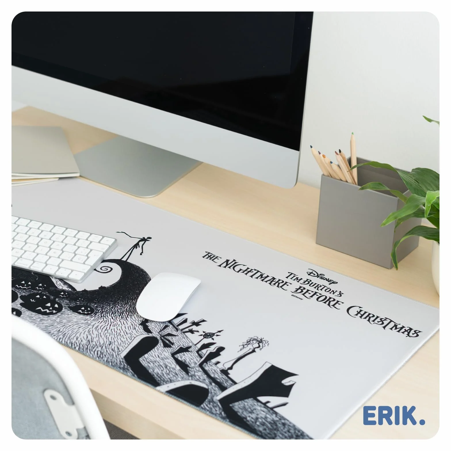Disney L'Étrange Noël de Mr Jack Tapis de Souris XXL 80 x 35 cm Bureau