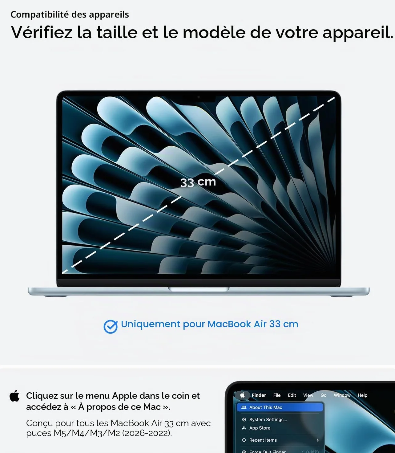 Spigen Urban Fit Coque Compatible MacBook Air 13 Pouces M5 (2026) M4/M3/M2 (2025-2022) Étui Tricot Noir