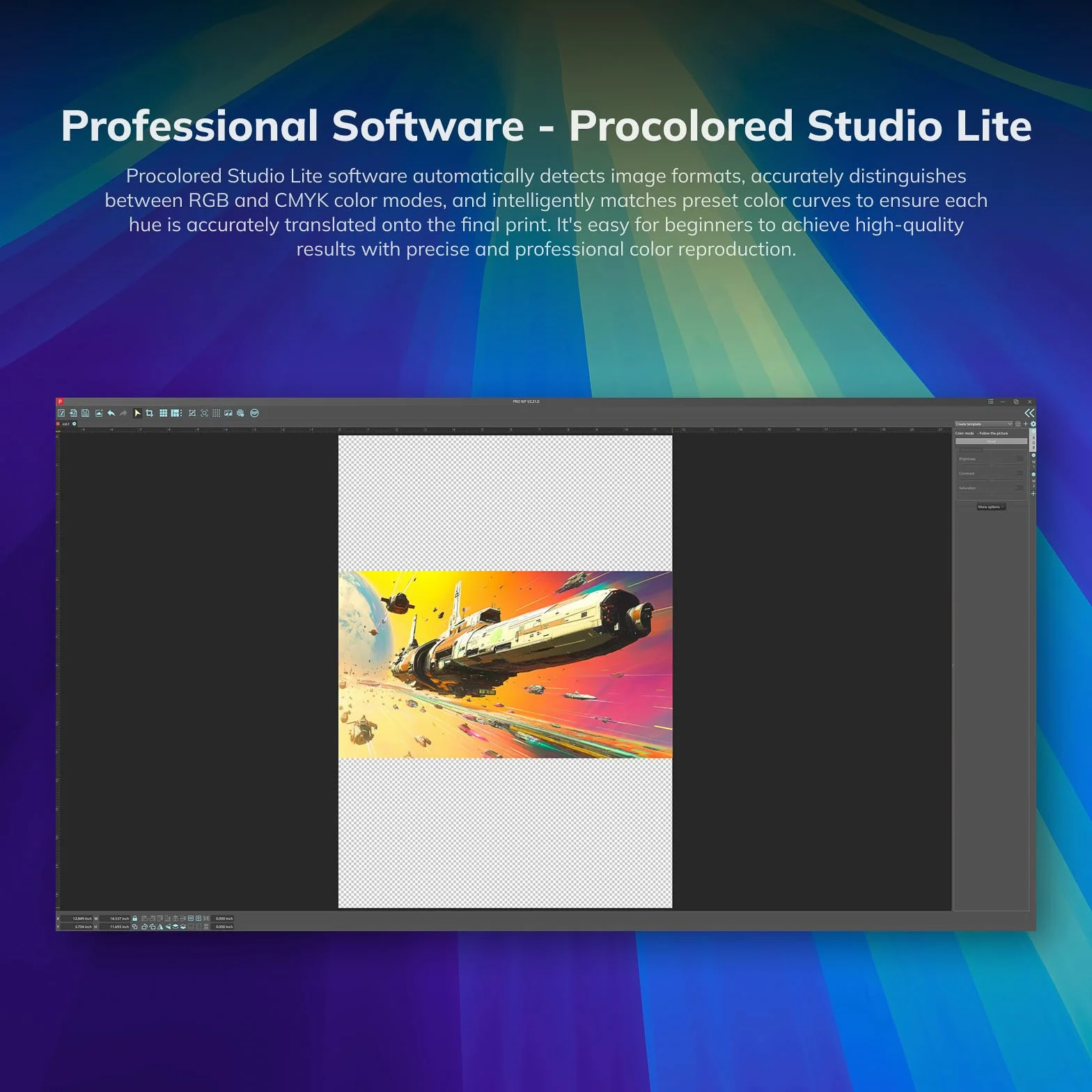 Procolored K13 Lite Imprimante DTF A3 Four sans fumée 13 Pouces Machine Direct-to-Film Blanc