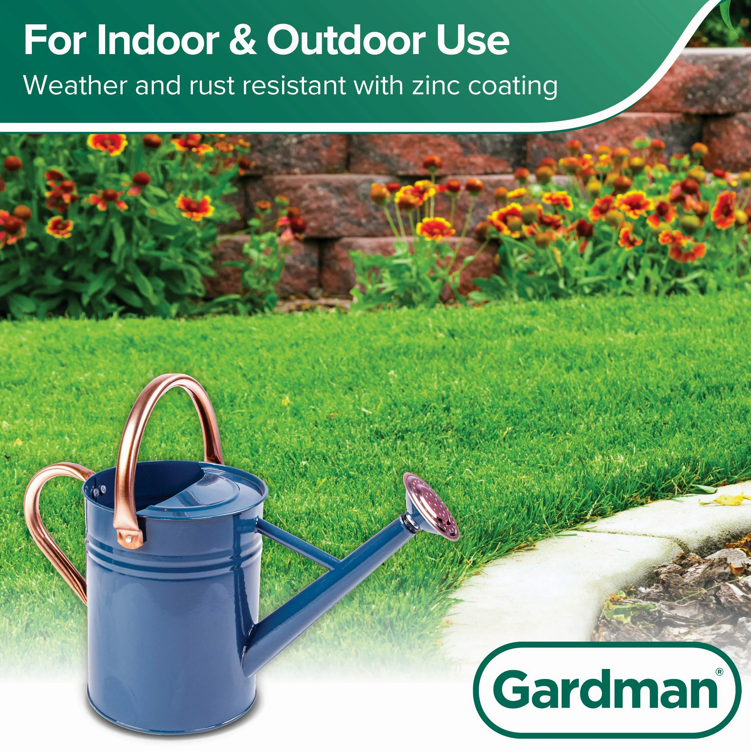 Gardman Arrosoir de 3,8 l, Bleu Nuit