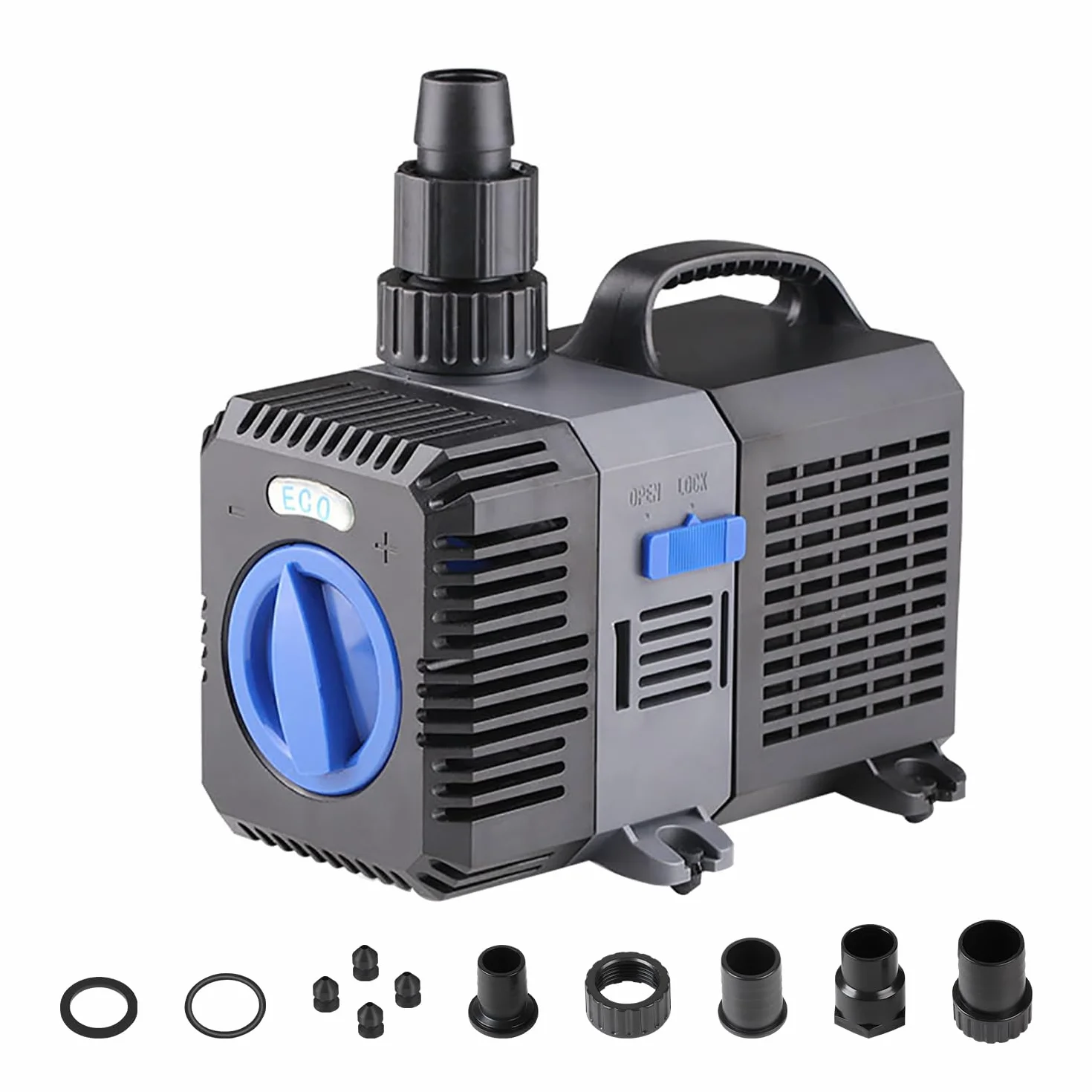 Pompe de Bassin EXLECO Super ECO 3000L/H 10W Exterieur Basse Consommation