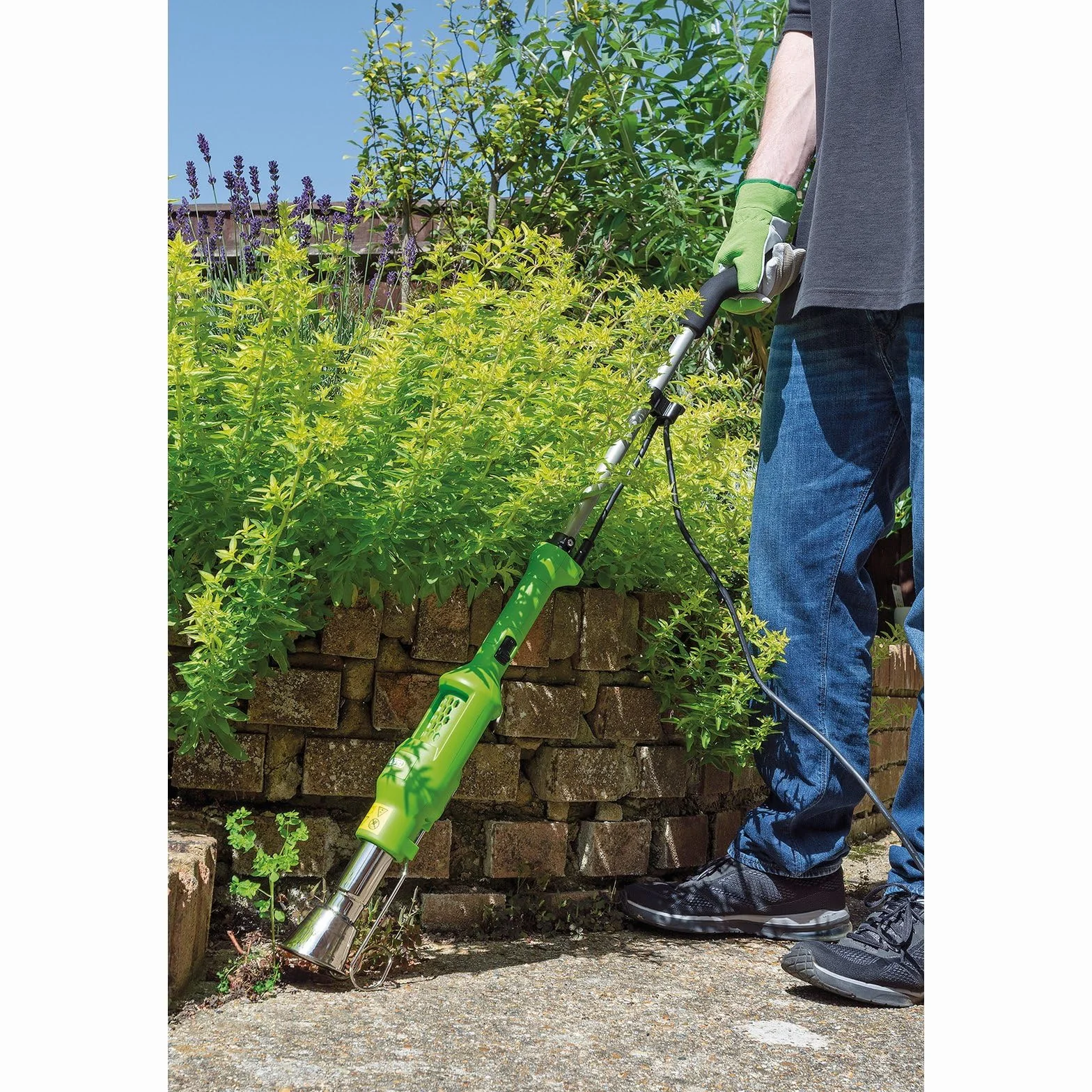 Draper Brûleur électrique de Mauvaises Herbes 2000 W avec Câble 1,7 m et Poignée Souple