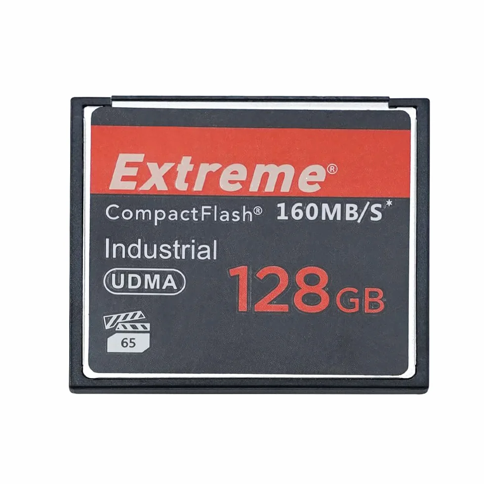 Carte mémoire flash compacte 128 Go pour photographe professionnel