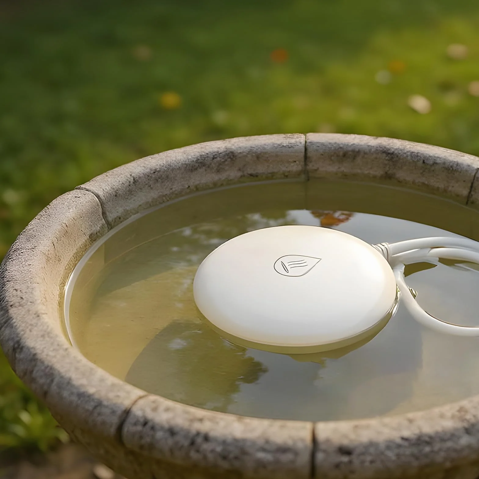 Générique Réchauffeur De Bain d'oiseaux pour L'Extérieur - Déglaceur, Dégivreur pour Bassin Extérieur
