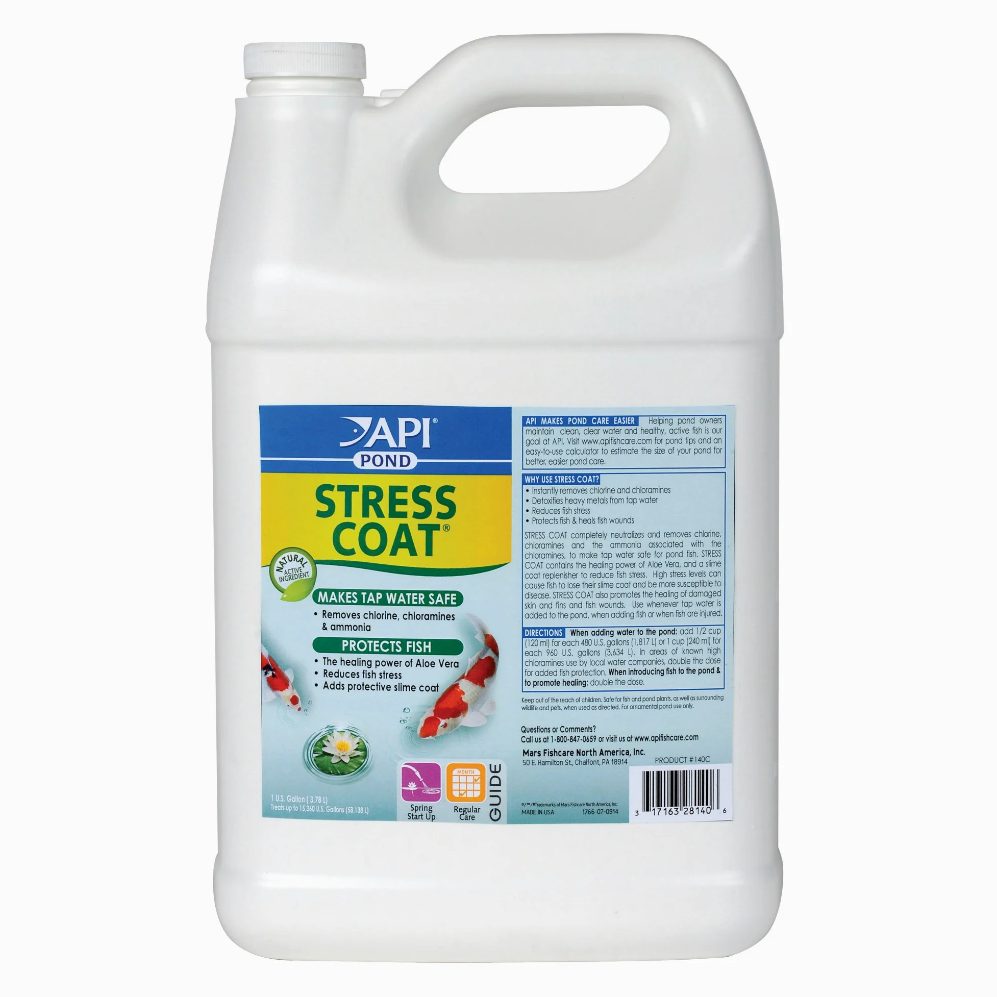 PondCare API Bassin Stress Coat Bassin Conditionneur d'eau
