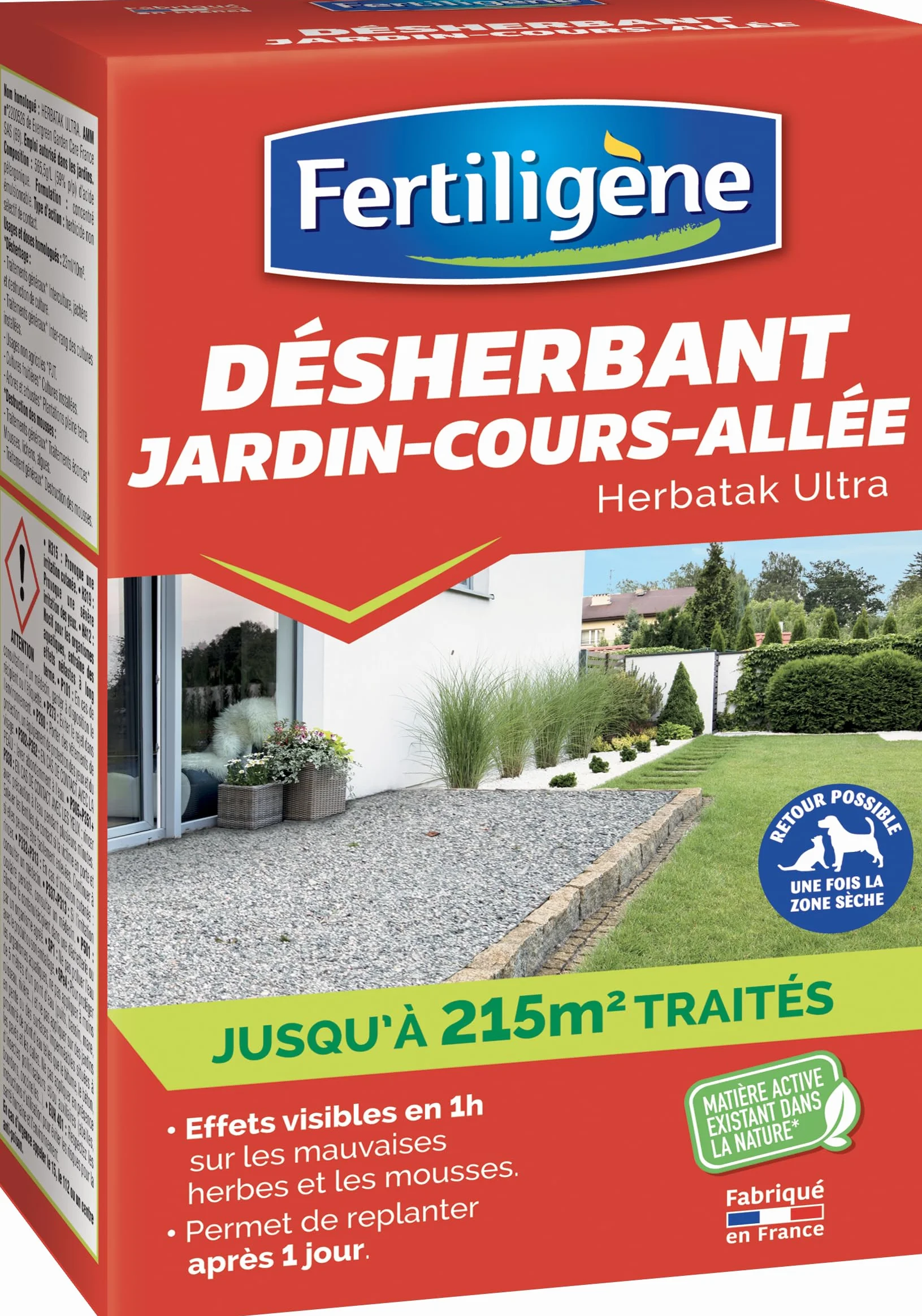 FERTILIGENE FDESA50N Désherbant Concentré 500 ml 215 m²