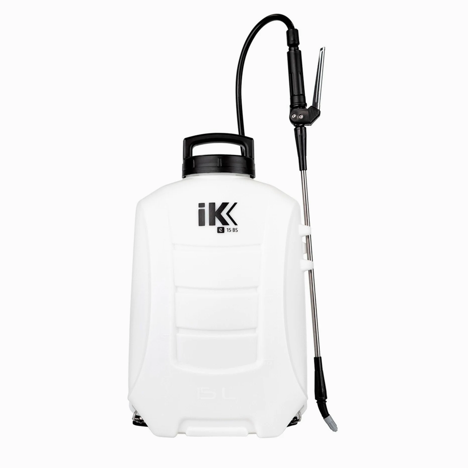 Pulvérisateur électrique Professionnel IK e 15 BS - Capacité 15L - Sac à Dos avec Batterie lithium18V - Idéal pour la Lutte Contre Les parasites, Le Nettoyage et la désinfection - Fabriqué en Espagne