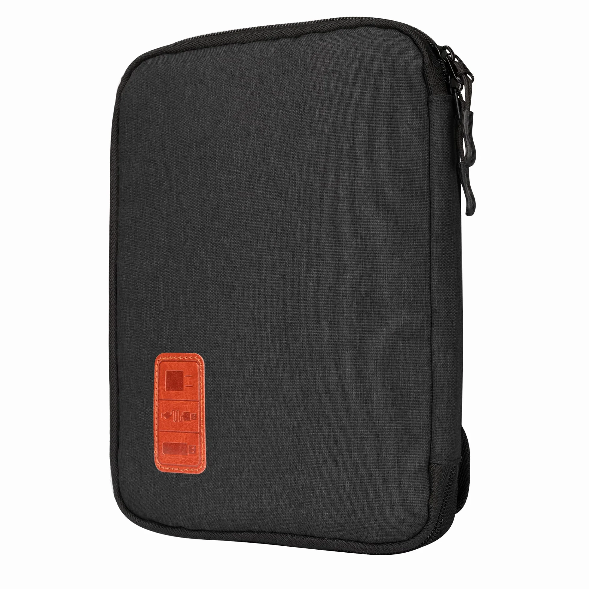 JamBer Sac de Voyage Universel Organiseur de Câble Rangement Cable Électronique Accessoires Sacoche de Transport Noir
