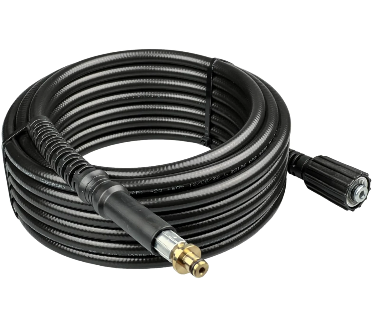 M&M Smartek tuyau haute pression 50 m pour Kärcher, 6.390-463.0, M22 | Flexible haute pression renforcé avec protection anti-pli; contrôler raccords, pression, température et appareil avant achat.