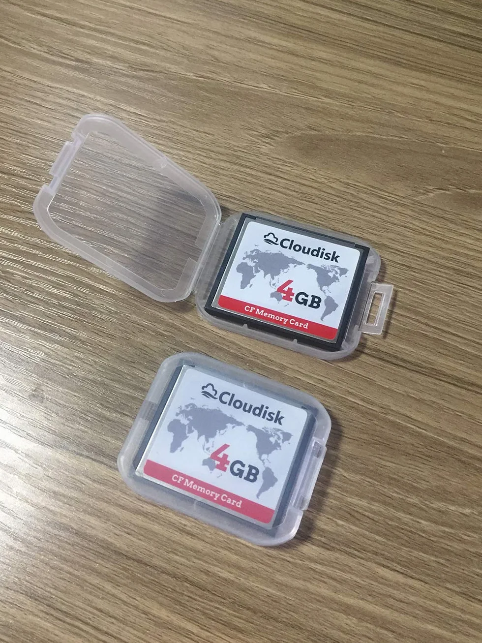 CompactFlash CF 2.0 4GB 2 Cartes pour Appareil Photo Reflex Numérique