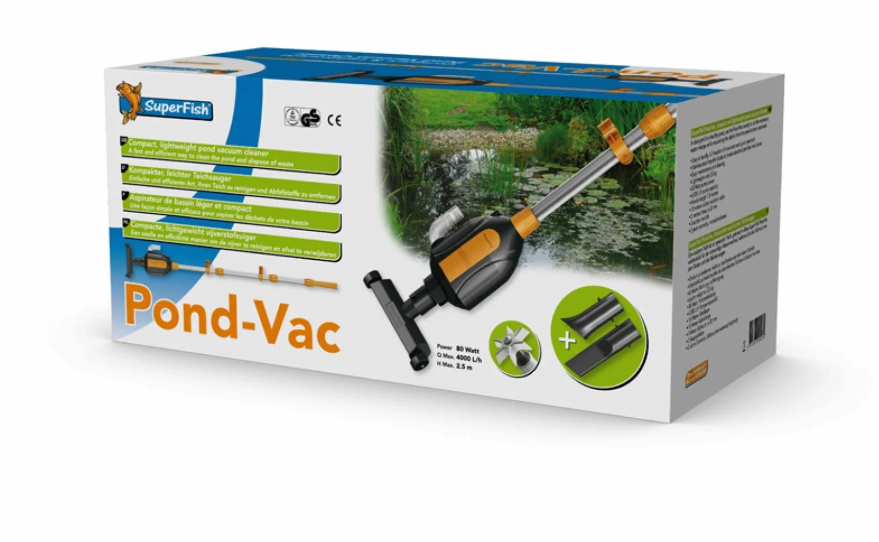 SUPERFISH POND VAC