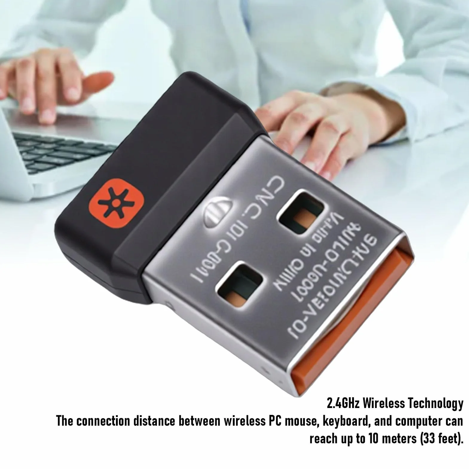 Récepteur USB Unifying Dongle sans Fil 2,4 GHz Compatible MK235 MK245 MK270 MK275 MK295 MK315 MK345 MK470