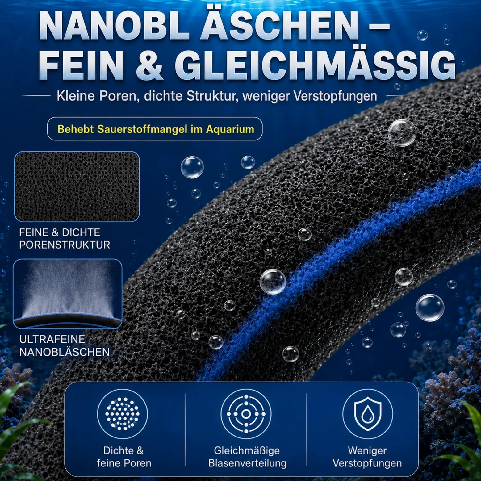 Anneau aérateur japonais pour bassin koï, aérateur d'oxygène en acier inoxydable avec tuyau d'air, évacuation japonaise pour bassin koï, approvisionnement en oxygène dans le bassin de jardin
