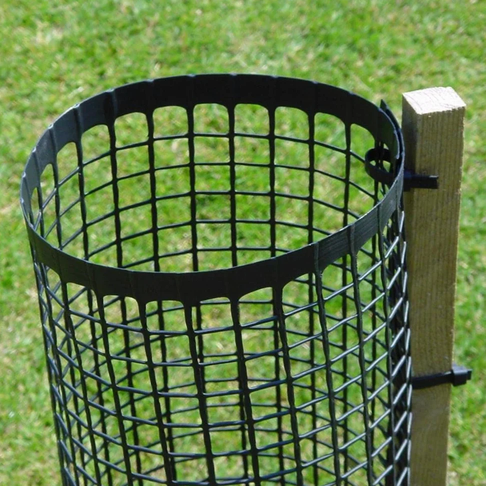 Lot de 10 piquets en bois dur en chêne taillés 1,5 m Ø 22 x 22 mm