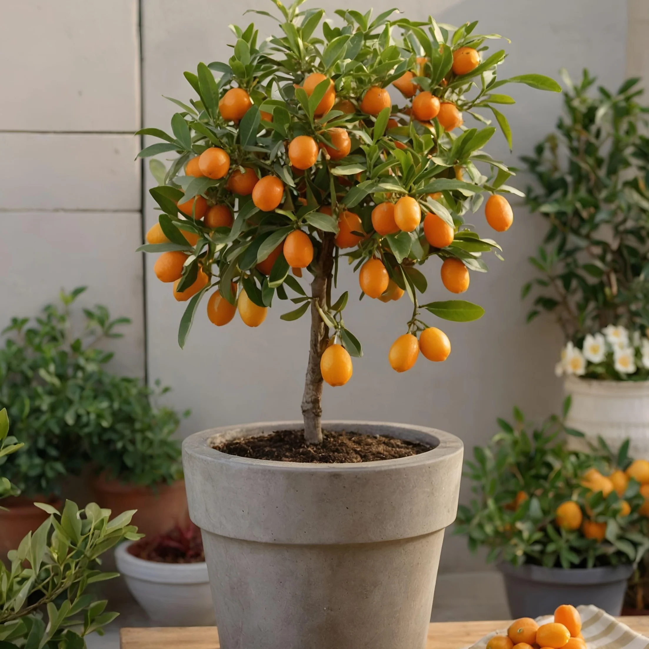 Plant in a Box Citrus Mélange 3 Citronnier Oranger Limetier Set Pot 9cm Hauteur 25-40cm