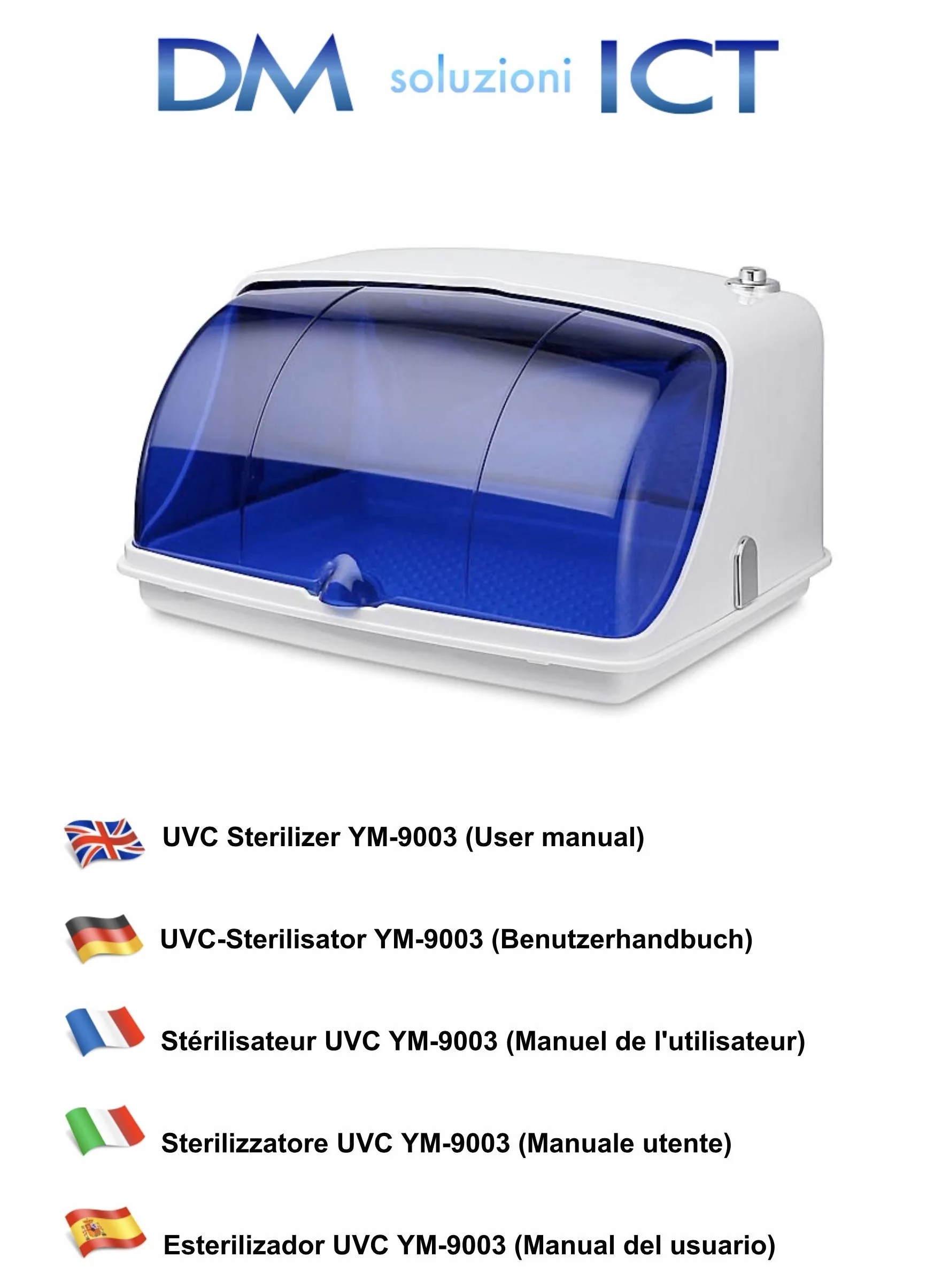 Stérilisateur UV ultraviolet et ozone professionnel grande capacité UV-C O3 CE