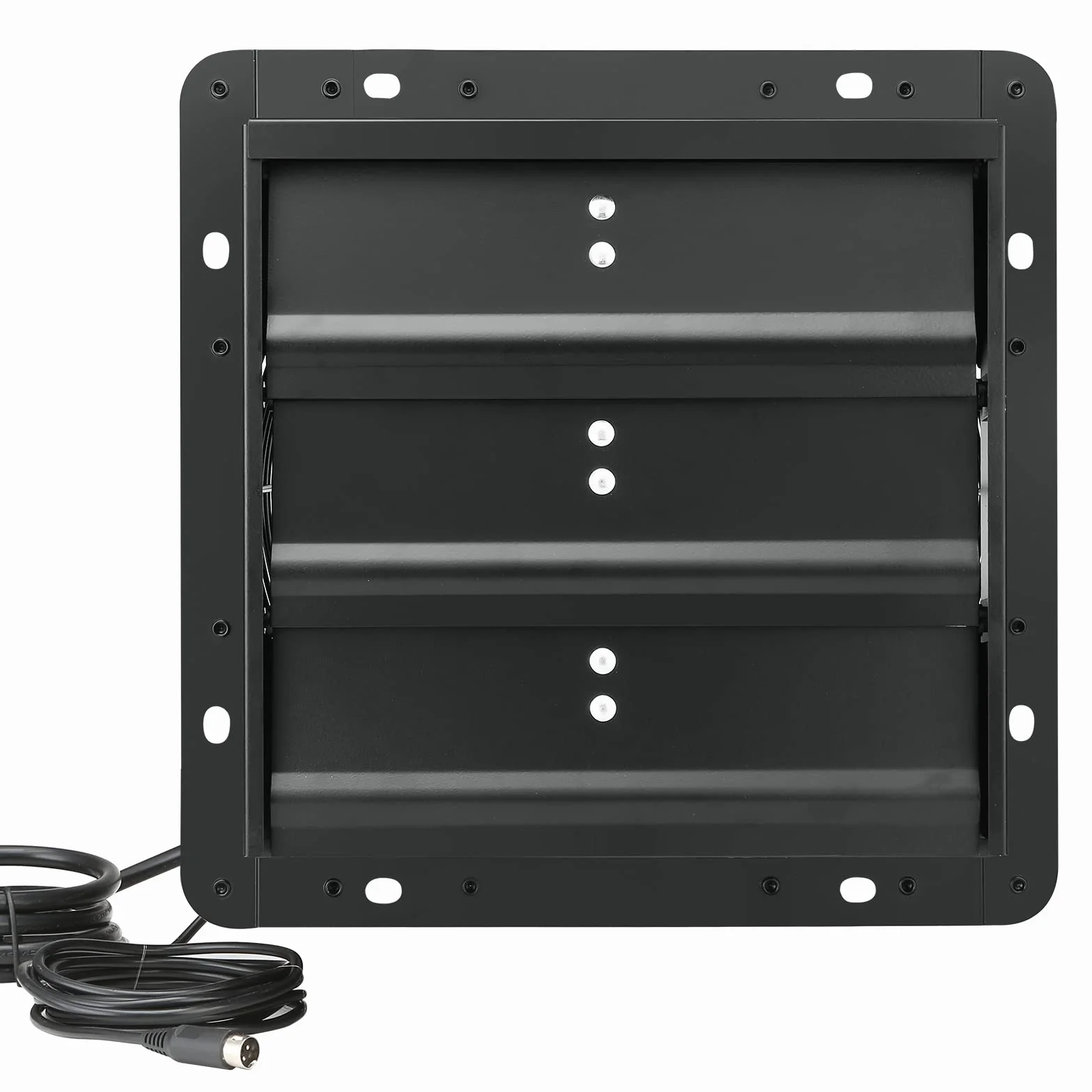 VEVOR Ventilateur d'extraction à volets 25,4 cm 1400 m³/h Moteur EC avec contrôleur de température et d'humidité
