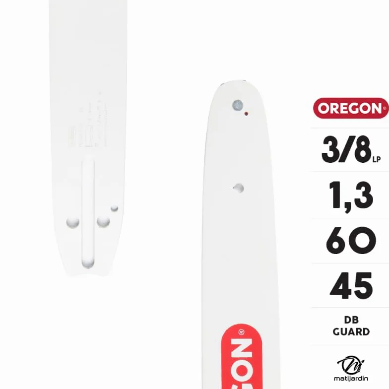 Matijardin - Guide tronçonneuse Oregon 180SDEA095 Single Rivet 45 cm
