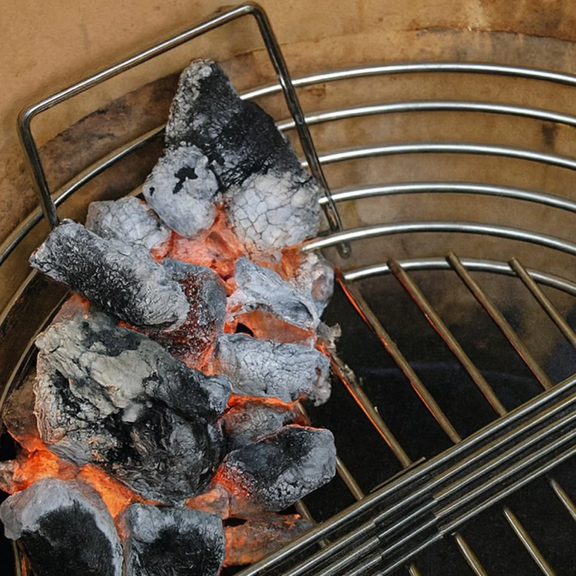 Panier à charbon pour Kamado 21-24 pouces Porte-briquettes BBQ