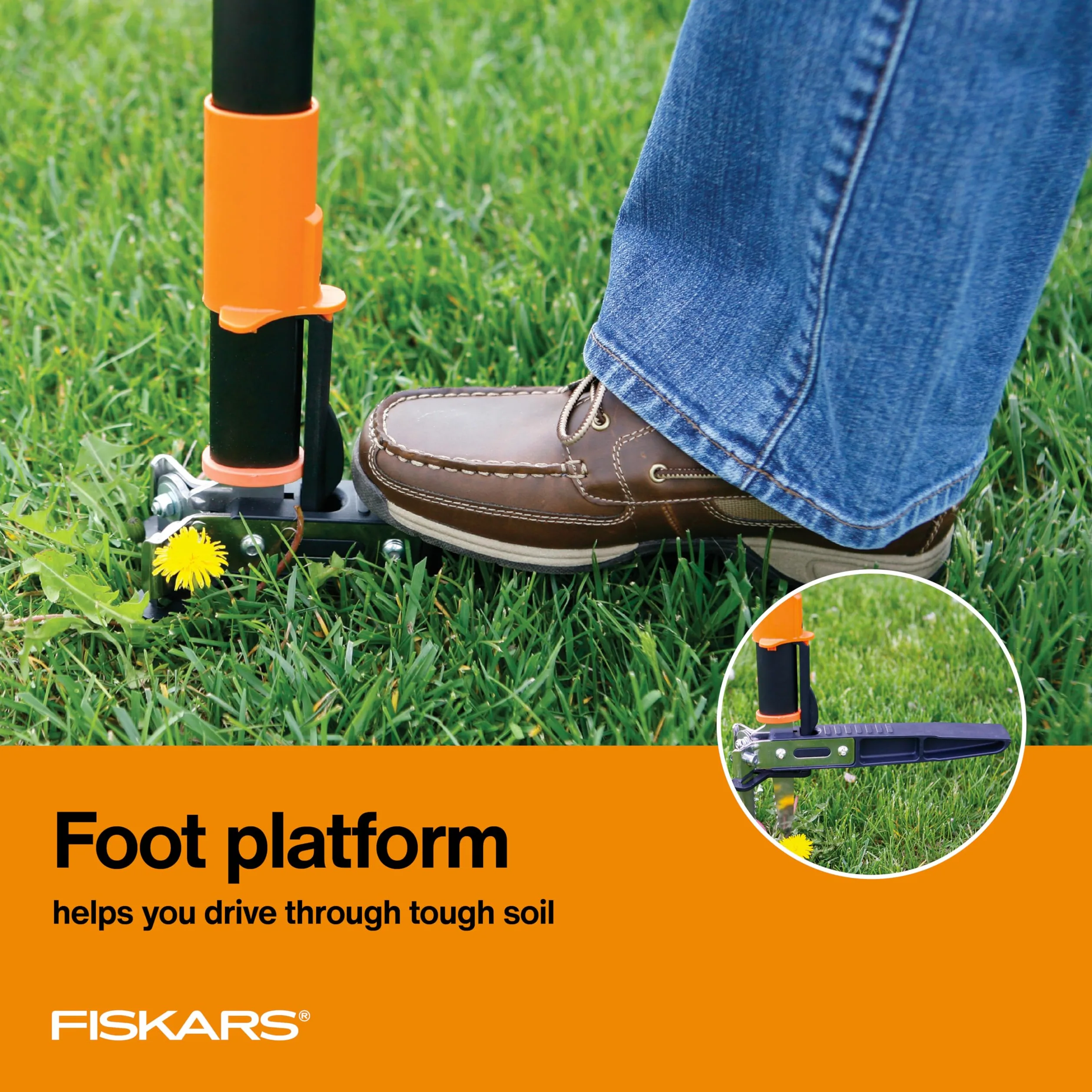 Fiskars 3 Claw Garden Weeder