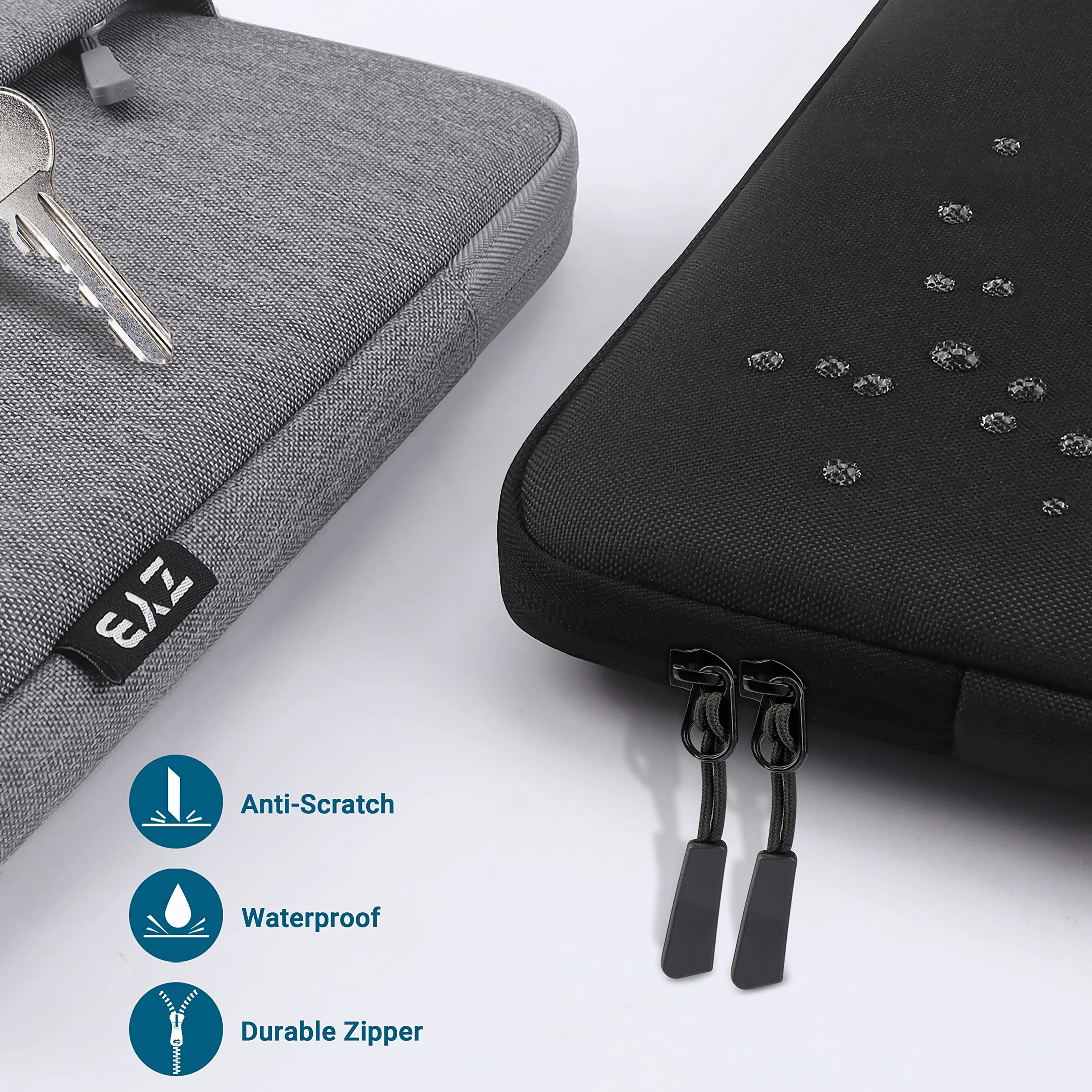 Housse Ordinateur 16 Pouces Étanche pour MacBook Pro 16 Lenovo HP ASUS Dell Samsung Noir
