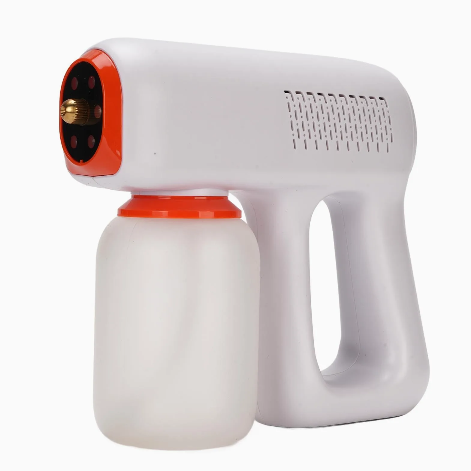 Pulvérisateur Atomiseur Sans Fil 1200mAh, Pistolet Électrique pour Barbier, Blanc