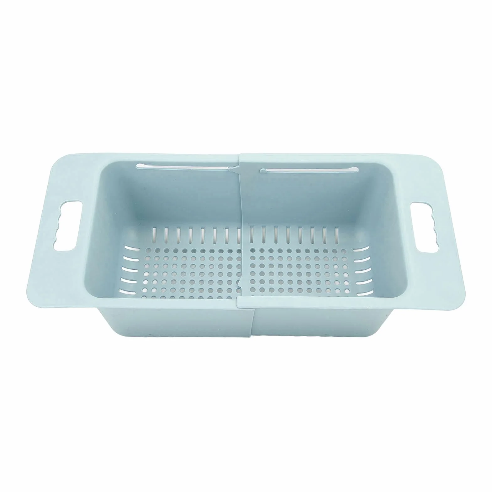 Bac de Congélation Réglable 40-52 cm Capacité 15-25 kg avec Drainage PP pour Congélateur Réfrigérateur