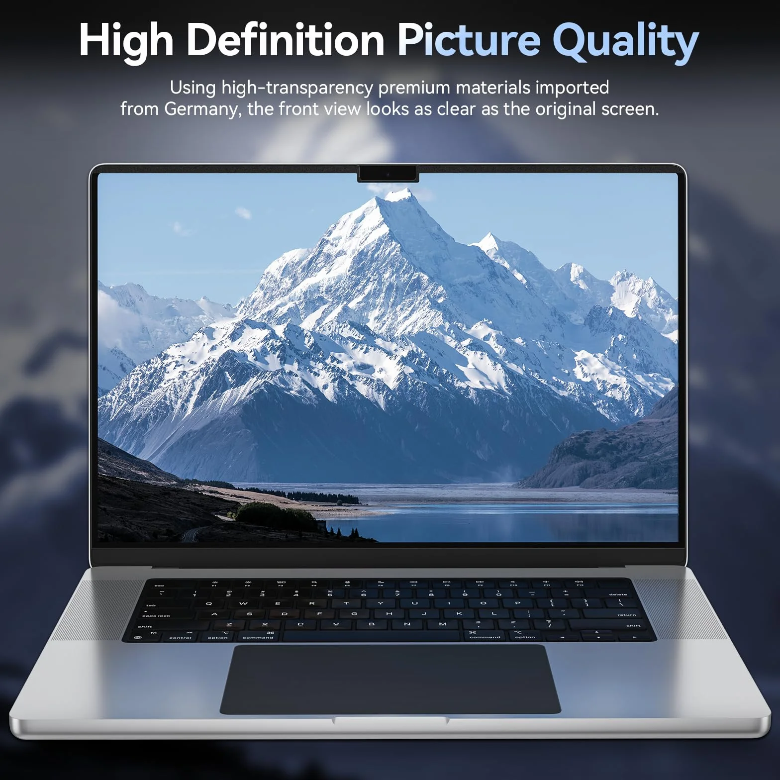 Filtre Confidentialité Magnétique Protescreen pour Macbook Pro 14 Pouces 2021-2026 M1 M2 M3 M4 M5 Protection Ecran Anti Lumière Bleu Anti-Espion