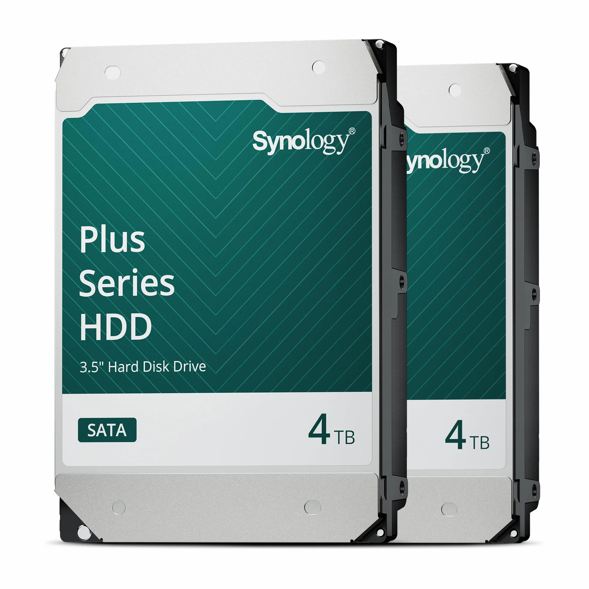 Synology DS725+ NAS 2 Baies AMD Ryzen R1600 Dual-Core 4 Go RAM 2 x 1 GbE LAN 8 To HAT3300-4T