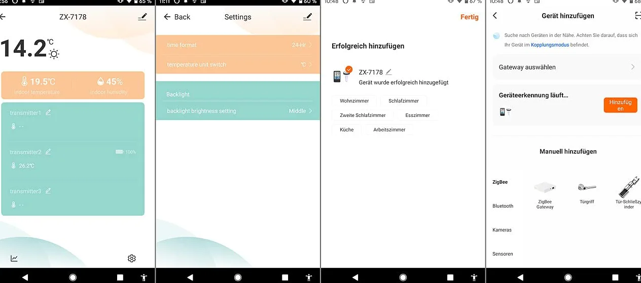 Thermomètre de piscine connecté sans fil PT-400.app [infactory]