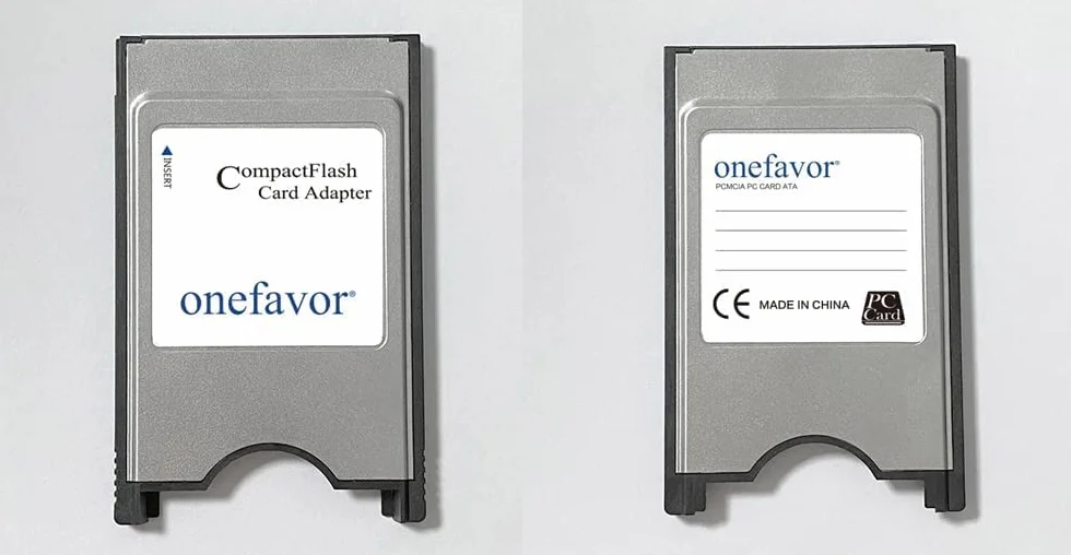 Compact Flash Memory Card for CNC Machine, PCMCIA Adapter, 512 MB